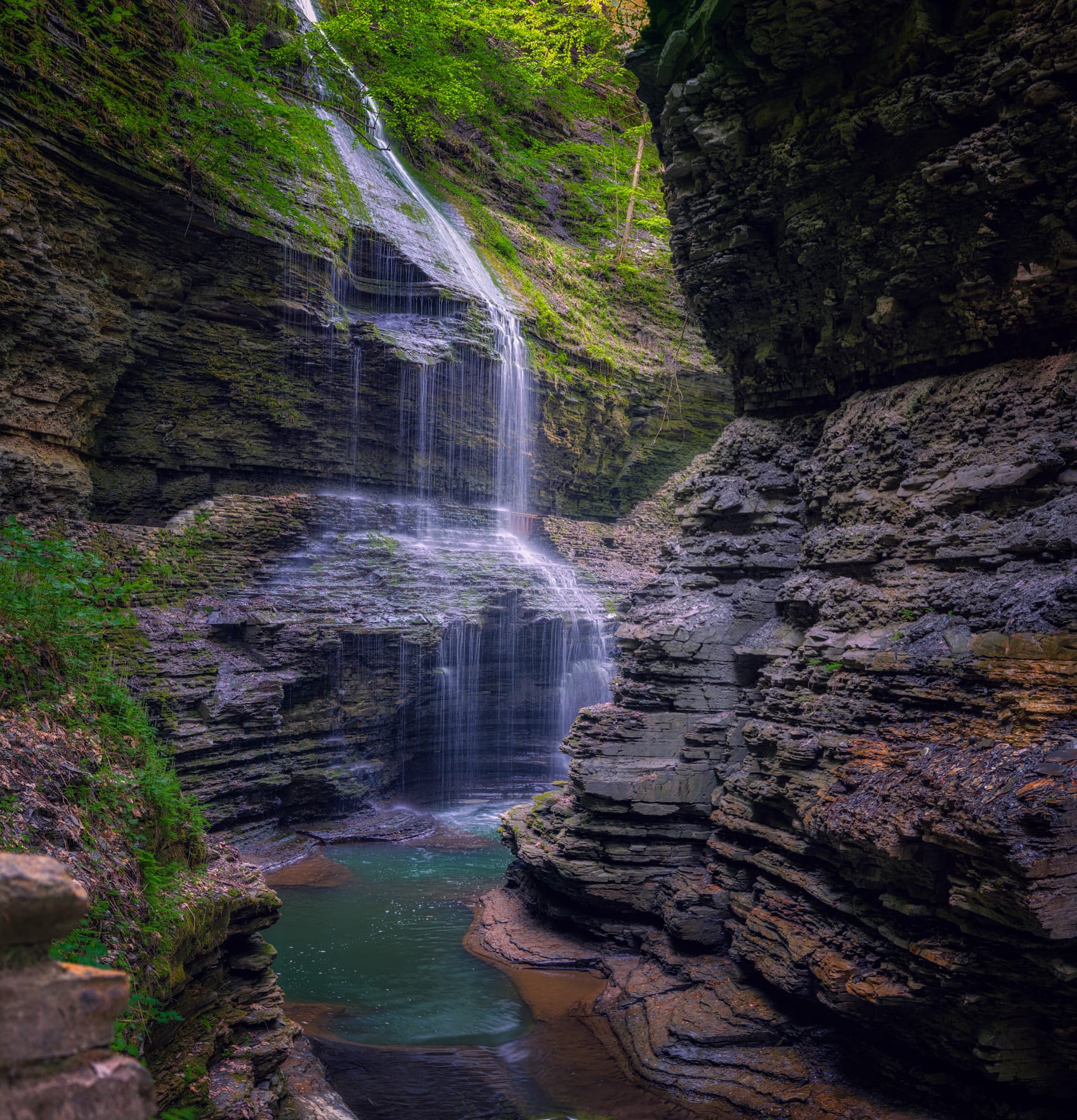 See breathtaking waterfalls along the nation's first waterfall trail