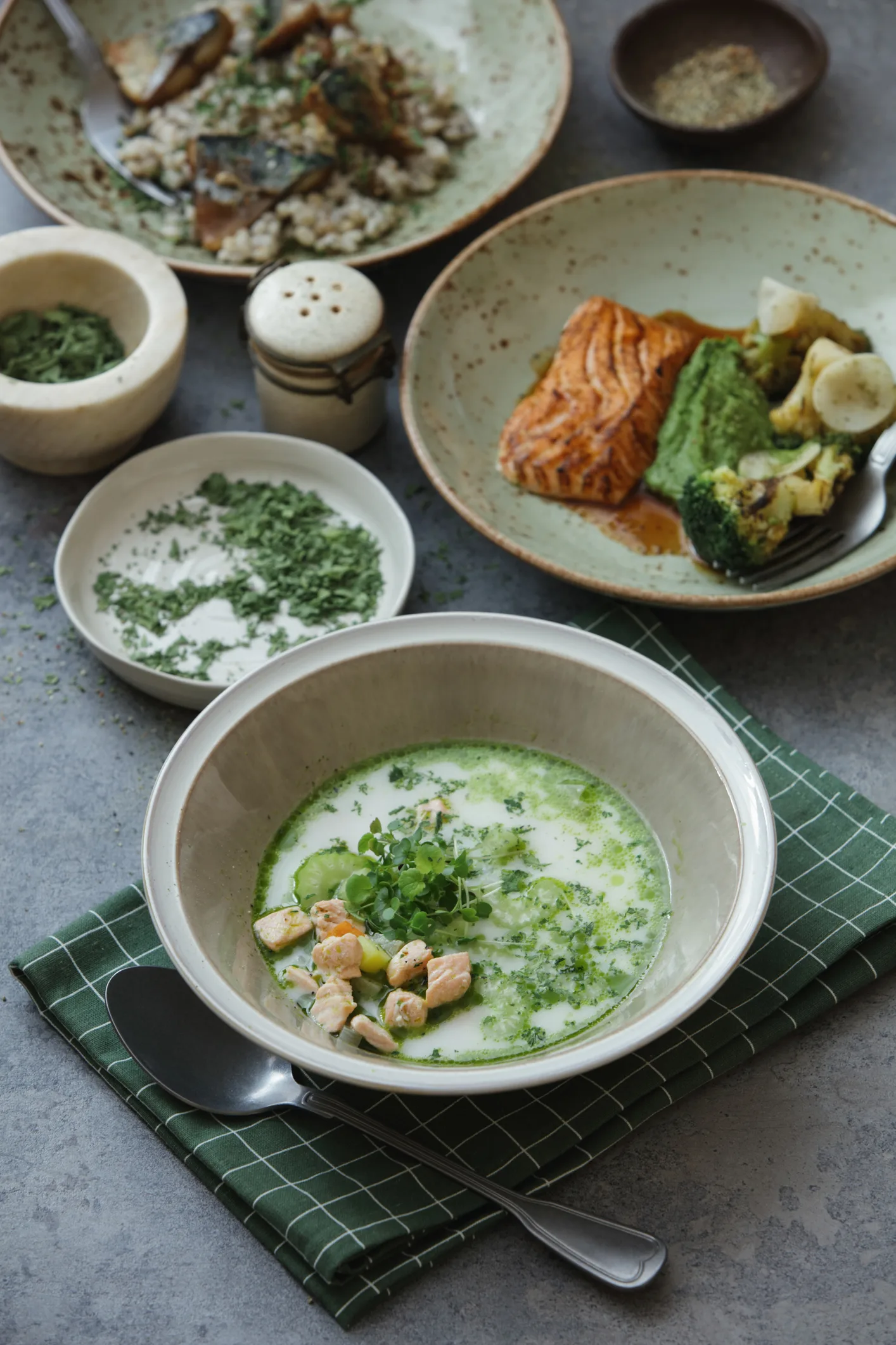 Pearl Barley and Bean Stew