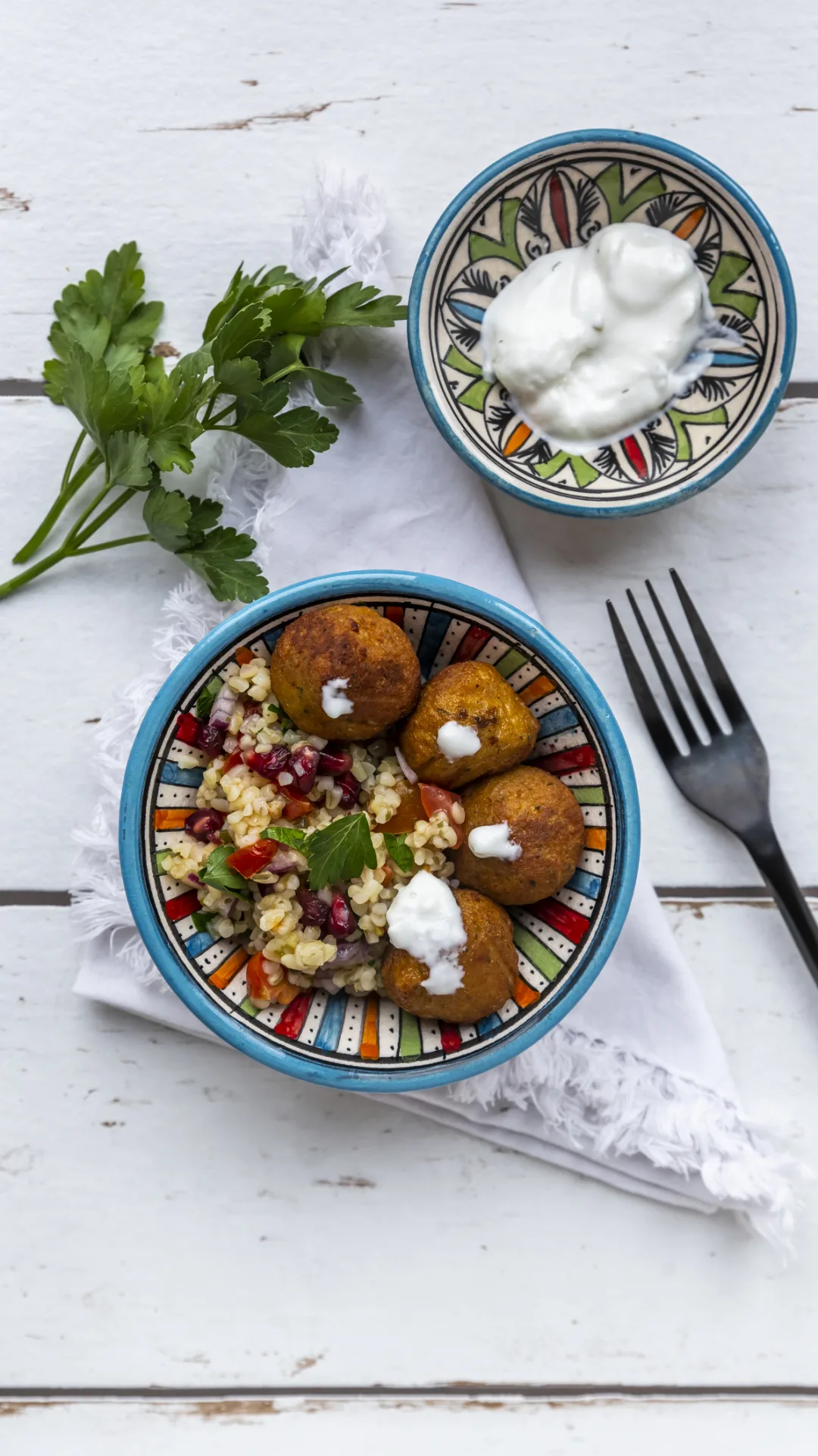 Home cook reveals her simple recipe for crispy falafel