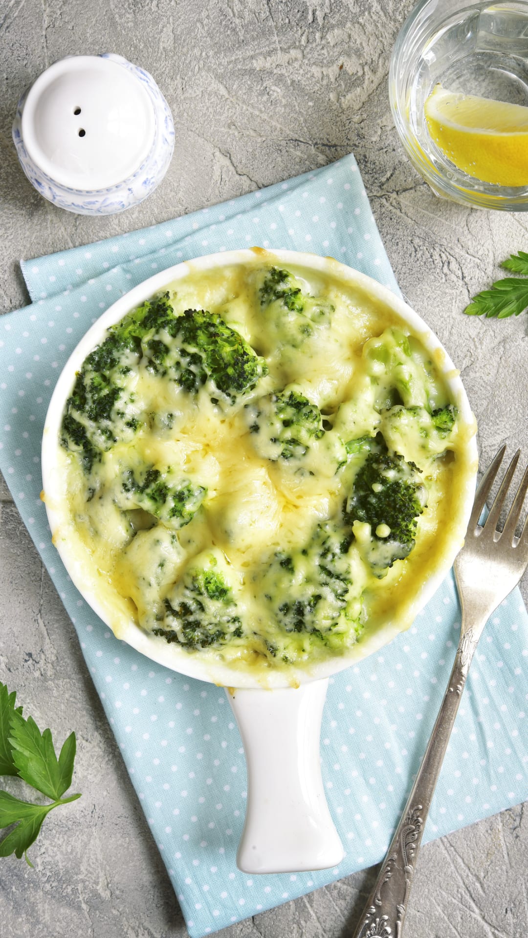 Una receta sana y muy fácil, brócoli gratinado en pocos pasos