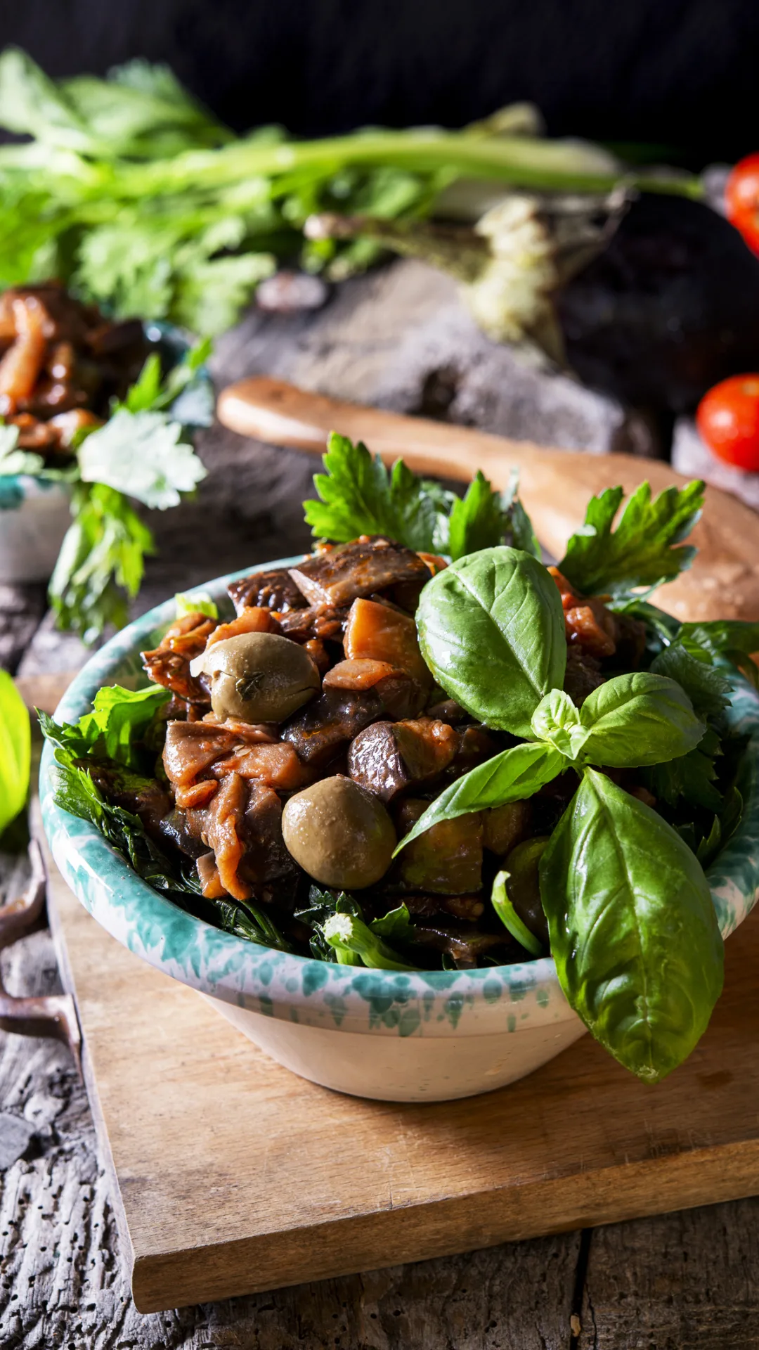 Sigue esta sencilla receta para preparar una Caponata Siciliana, un platillo italiano único