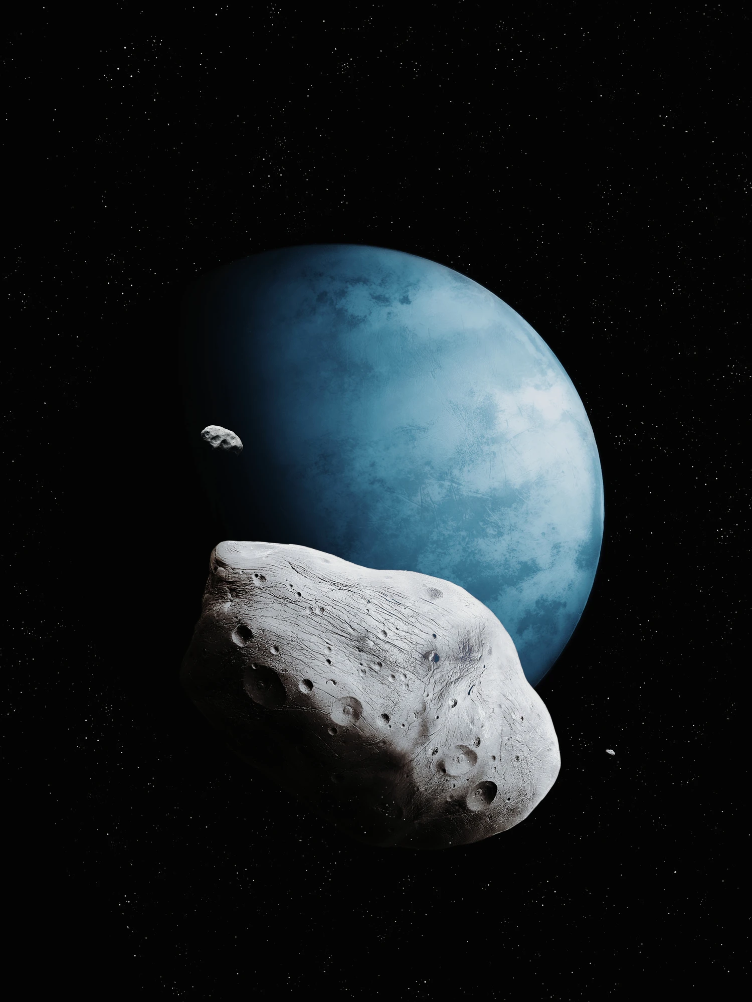 การเกิดริ้วรอยแตกร้าว บนดาวเคราะห์น้อย