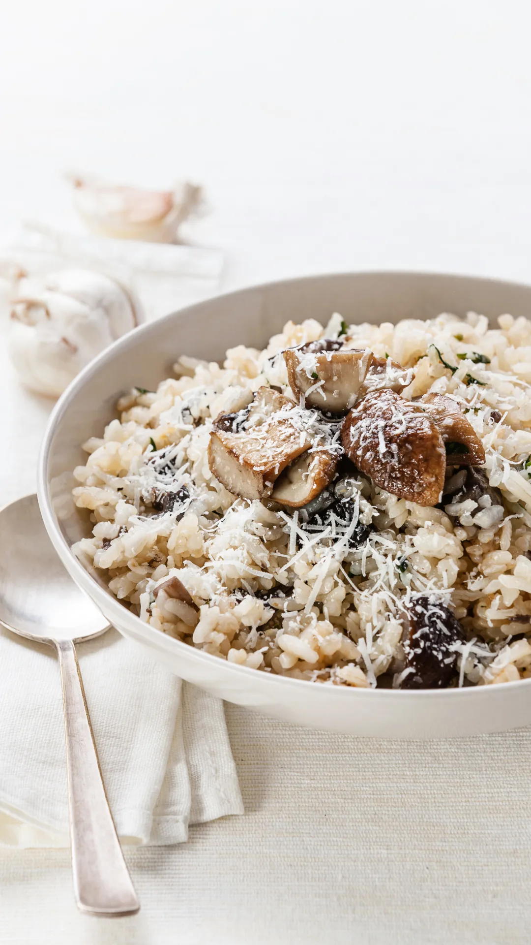 Risotto con hongos, una receta rápida y deliciosa para la semana