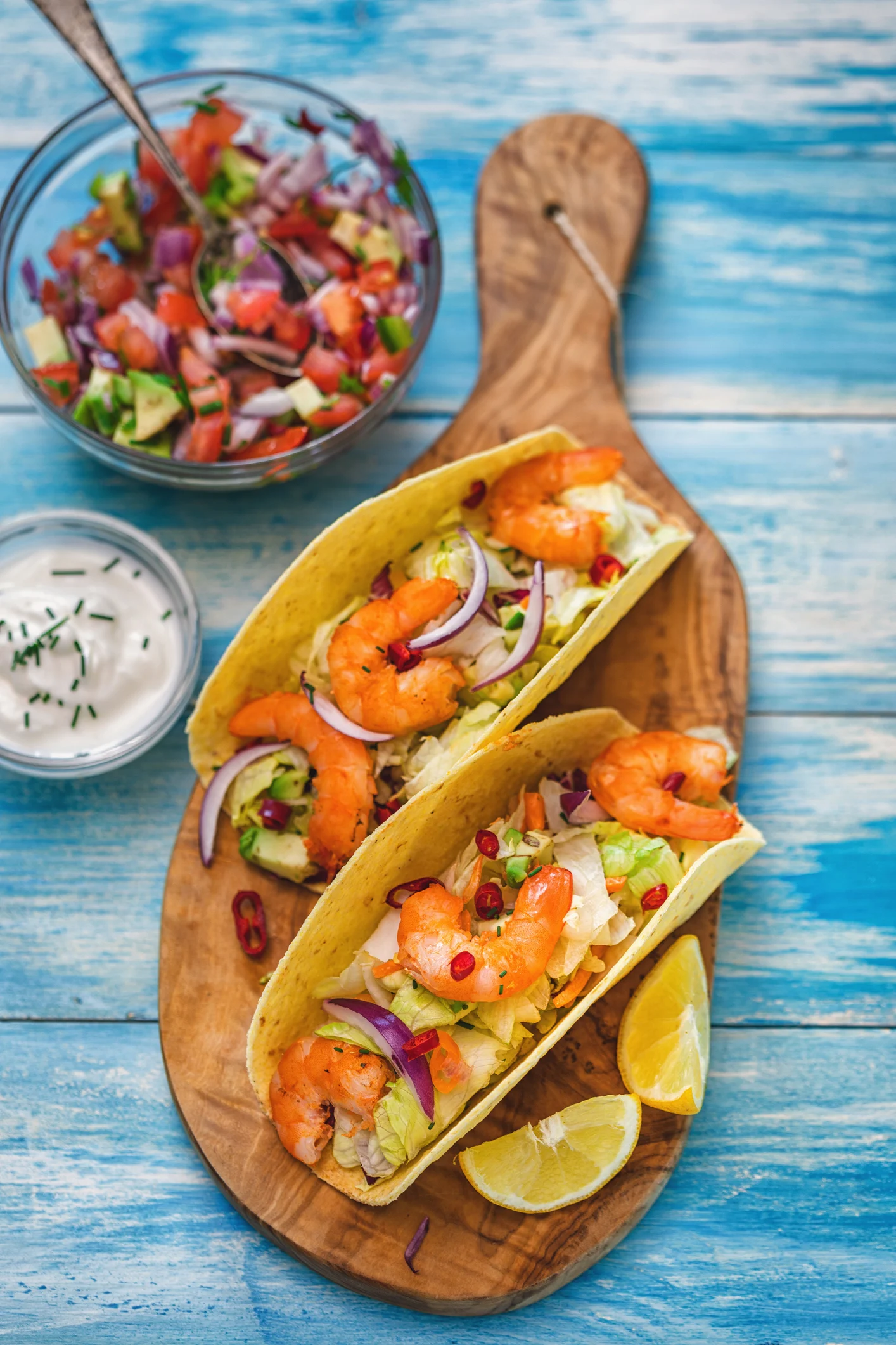 Sweet chilli honey prawns