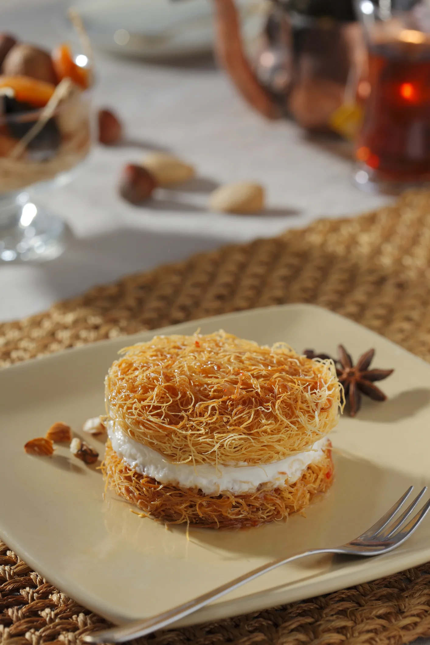 افضل طريقة لعمل الكنافة المصرية