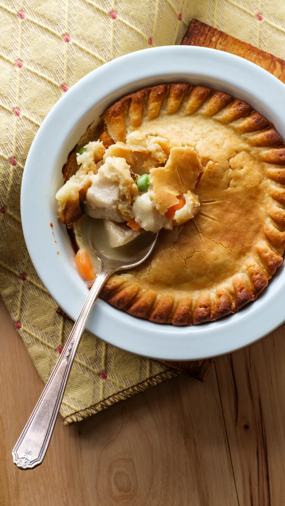 Pot pie de verduras ¡En solo 8 sencillos pasos!