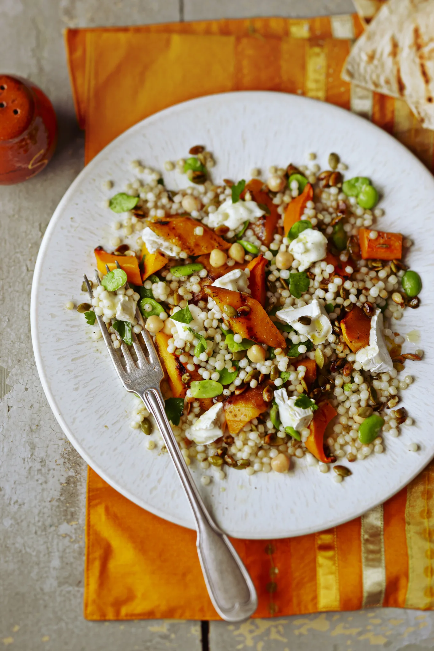 Receita de salada com cuscuz marroquino