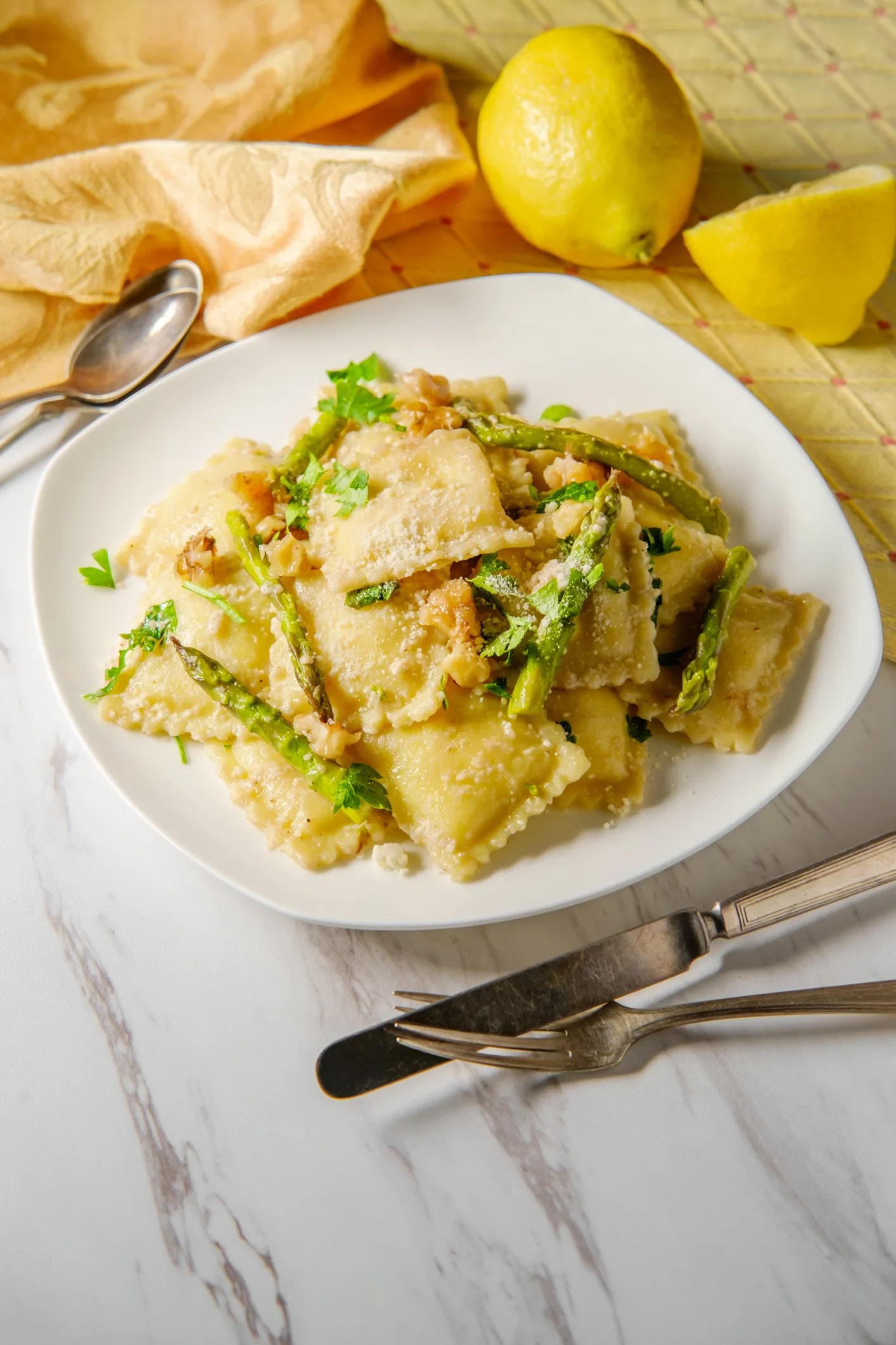 Recipe of the day: Lemon ricotta pasta