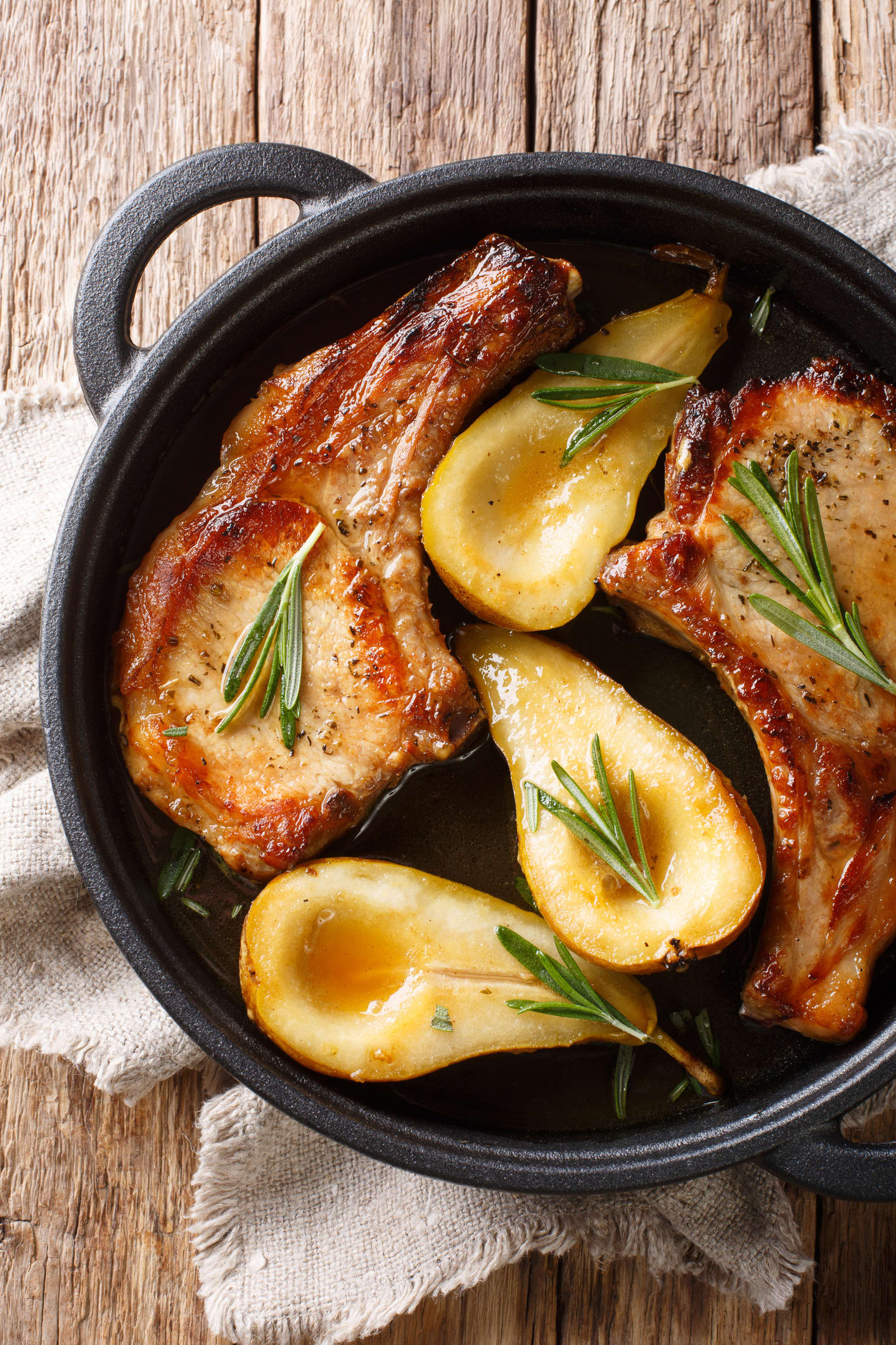 Recipe of the day: Honey garlic pork chops with creamy mash potatoes