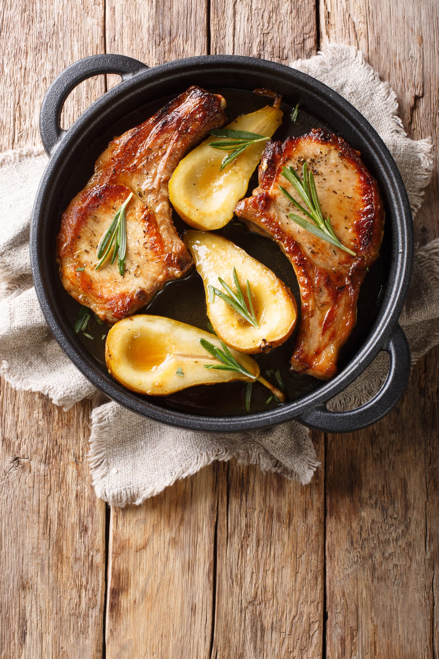 Recipe of the day: Honey garlic pork chops with creamy mash potatoes