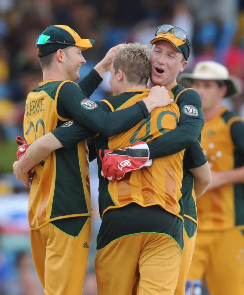 Clarke dishes on running joke about his relationship with Andrew Symonds