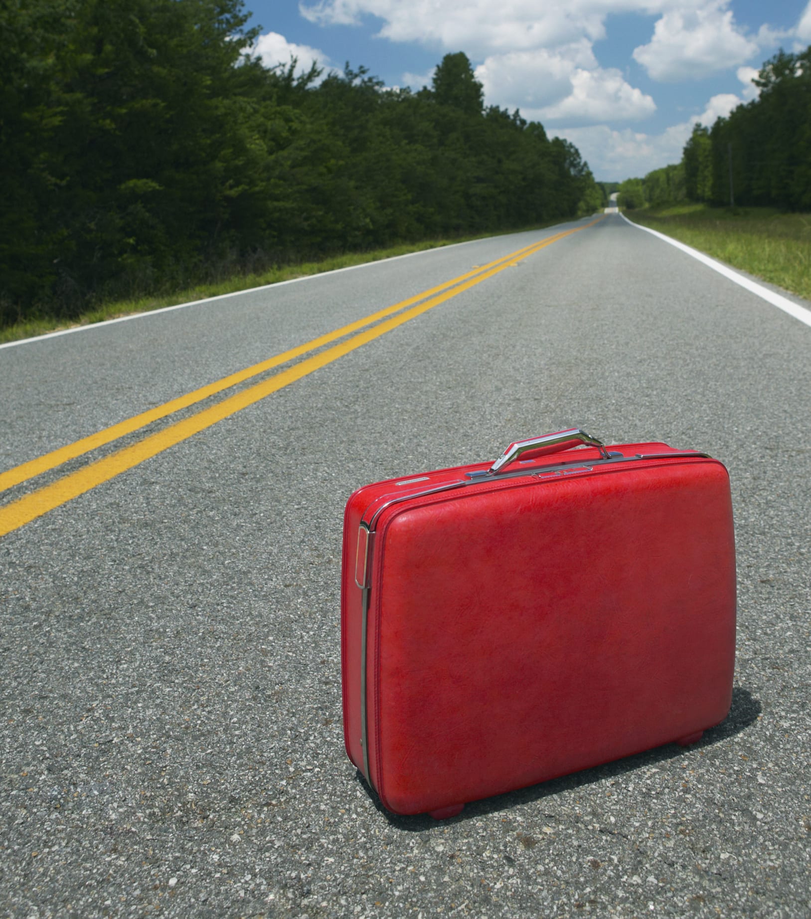 Suitcase packing - stop rolling and start using wrinkle-free 'folding' method