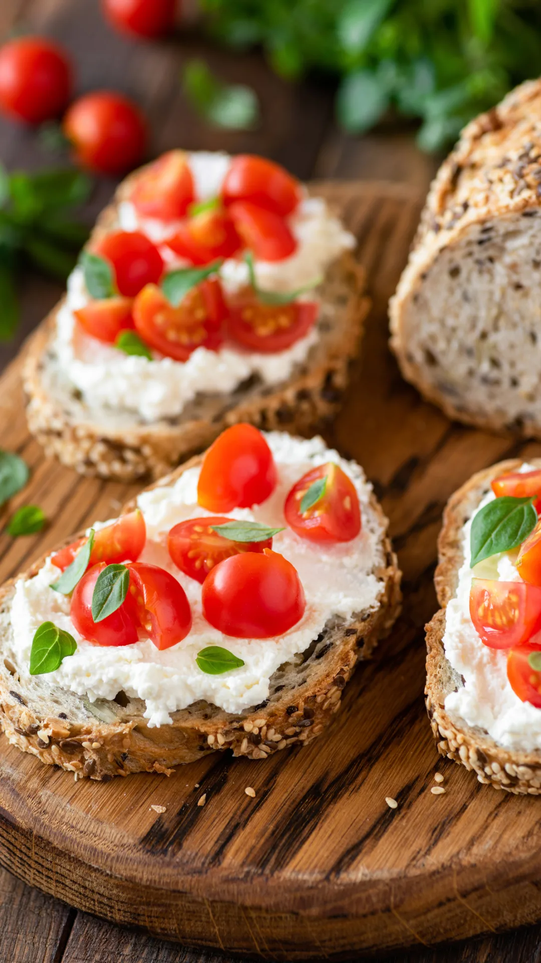 Perfect summery bruschetta – with a garlicky Greek twist