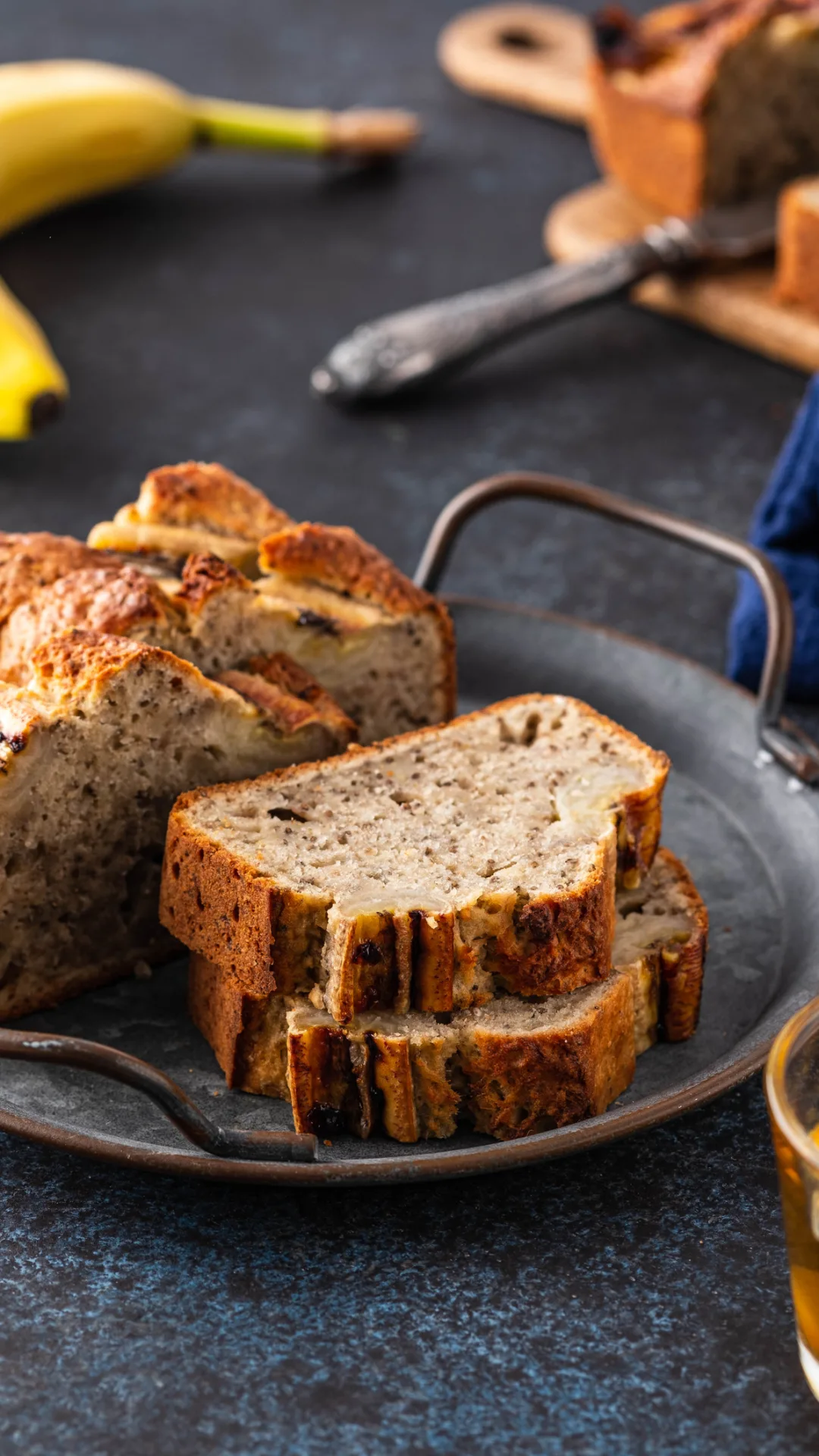 Receta sencilla, económica y deliciosa para hacer un pan de plátano ¡sin horno!