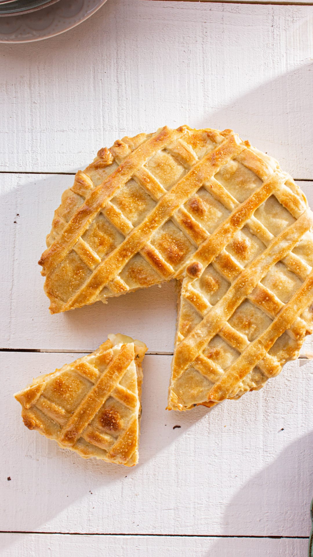 Una delicia para la cena, pastel de pollo y calabaza