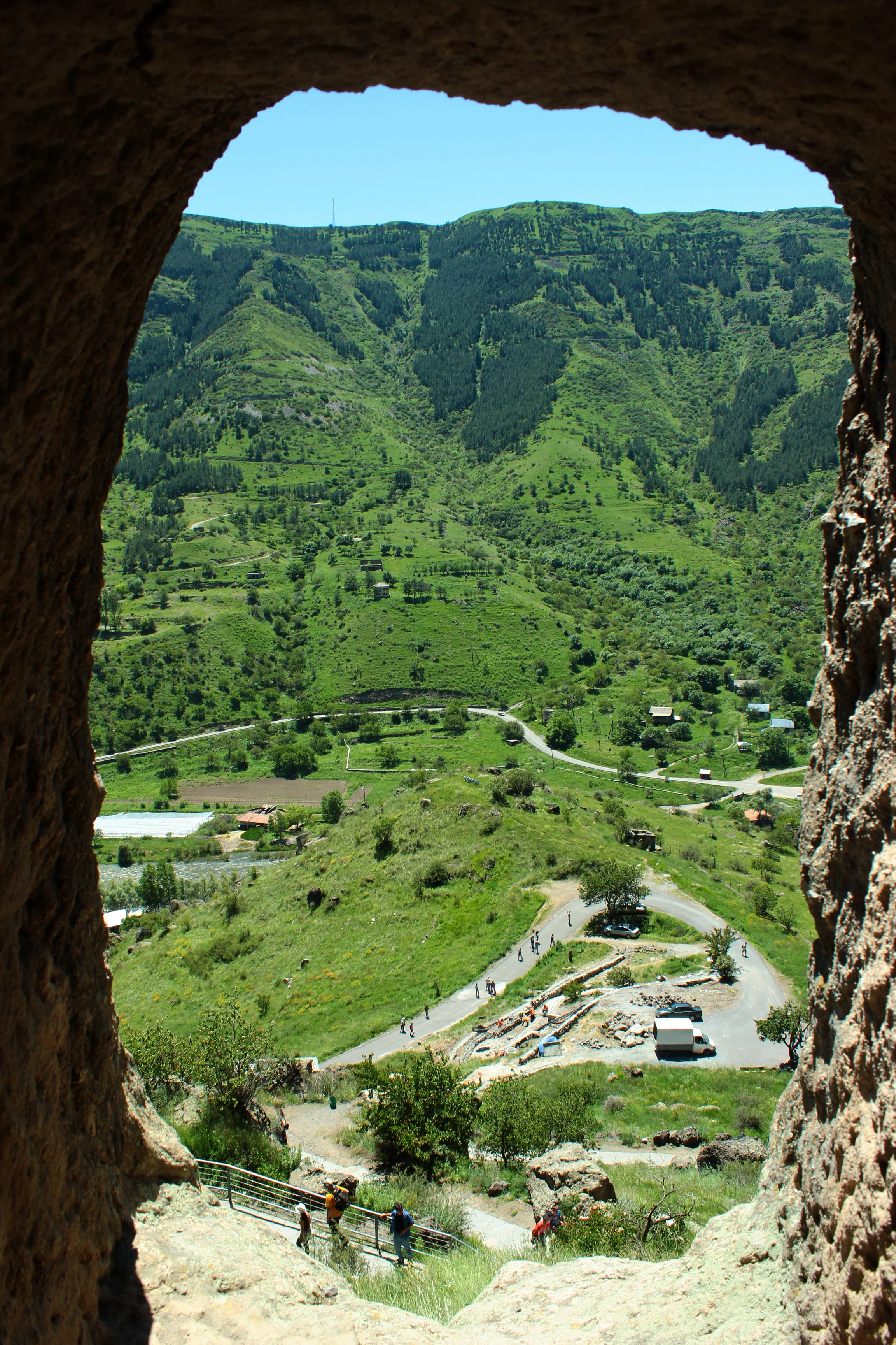 Exploring Vardzia, Georgia's mysterious rock-hewed cave city